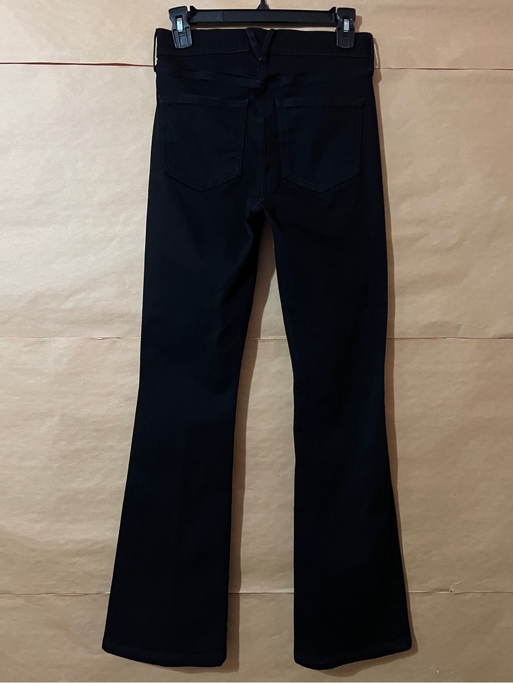 Veronica Beard Black Wide Leg Flare Jeans - Picture 9 of 13